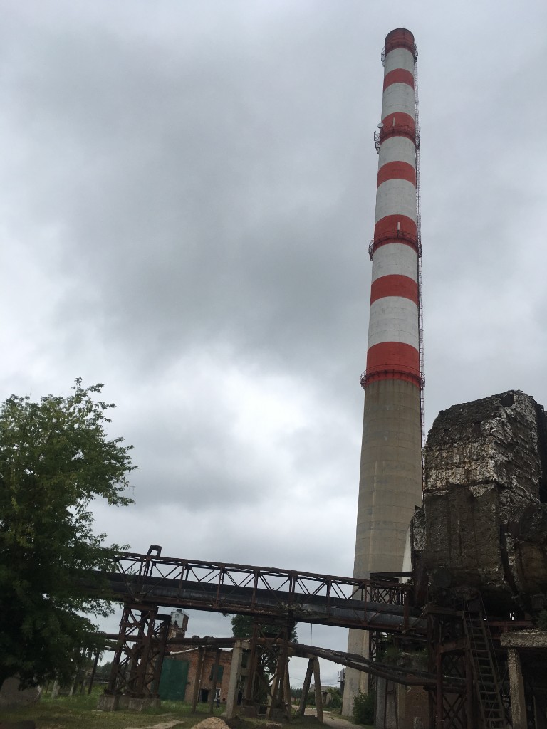 Выполнение высотных работ промышленными альпинистами — Демонтаж и ремонт дымовых труб, Ремонт дымовых труб, фото 9