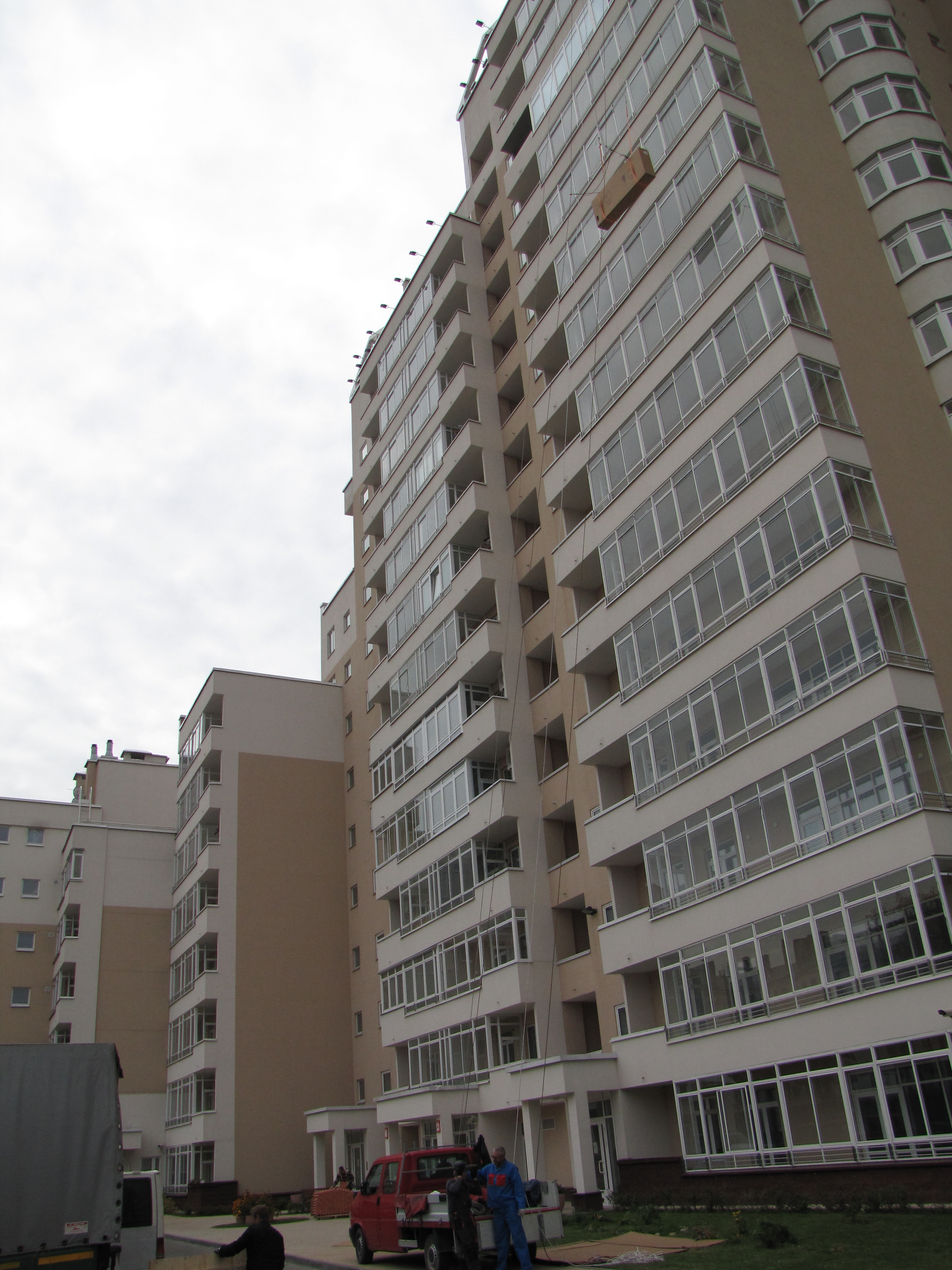 Выполнение высотных работ промышленными альпинистами — Подъём грузов, Подъём грузов, фото 9